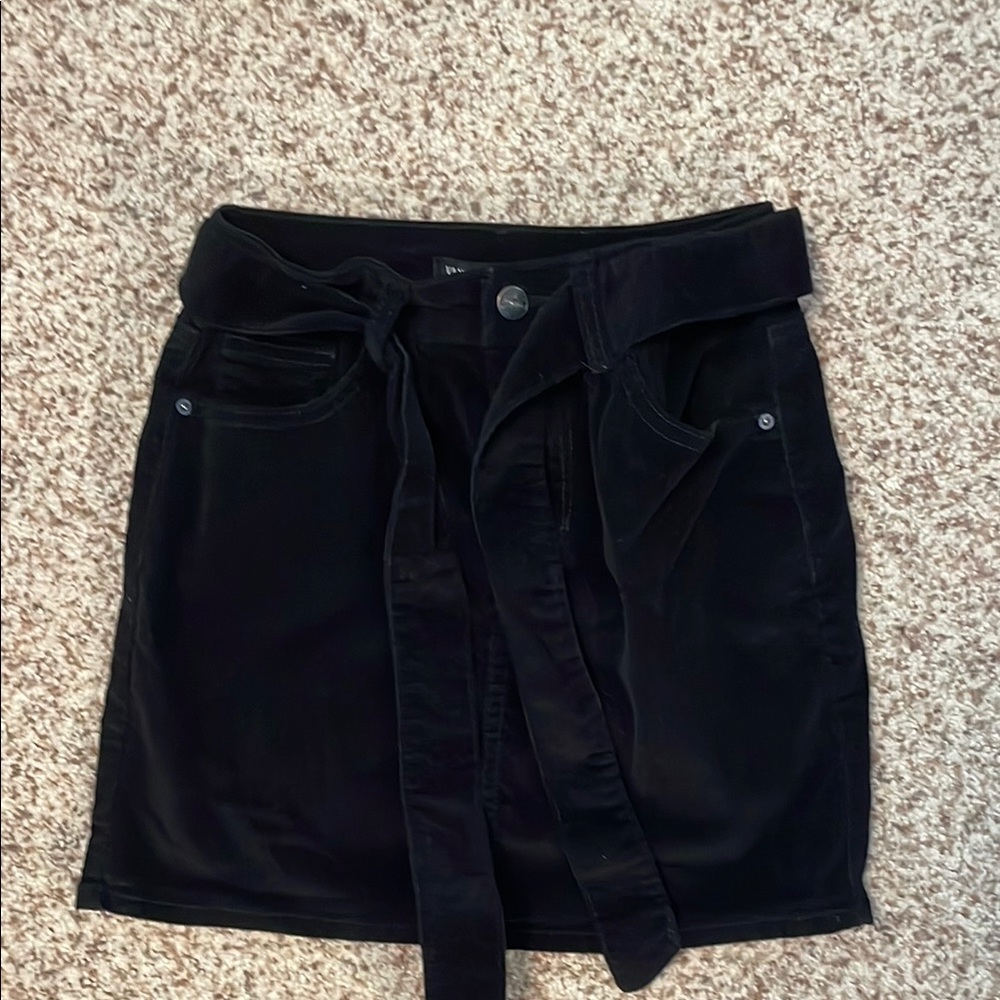 Vanilla Star Black Mini Skirt